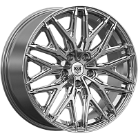 Литые диски Клермон (КС1156) 8.000xR19 5x112 DIA57.1 ET44 дарк платинум для Skoda Octavia  Combi
