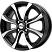 Дайс (КС696) 6.000xR15 4x114.3 DIA67.1 ET40 Блэк Джек