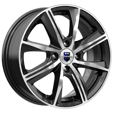 Арнар (КС890) 6.000xR15 4x100 DIA67.1 ET40 алмаз черный SK Арнар (КС890) 6.000xR15 4x100 DIA67.1 ET40 алмаз черный SK