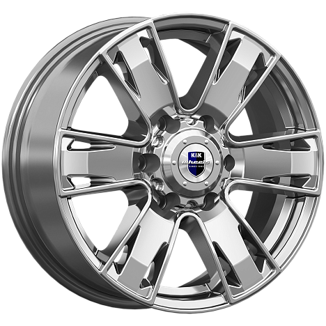 Севенна (КС726) 7.000xR17 6x139.7 DIA100.1 ET33 дарк платинум Севенна (КС726) 7.000xR17 6x139.7 DIA100.1 ET33 дарк платинум