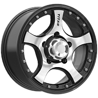 Литые диски ТИТАН (КЛ139) 7.000xR16 5x139.7 DIA109.7 ET20 алмаз для Suzuki Grand Vitara