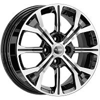 Литые диски КС945 (ZV 15_Vesta) (КС945) 6.000xR15 4x100 DIA60.1 ET50 алмаз черный Литые диски КС945 (ZV 15_Vesta) (КС945) 6.000xR15 4x100 DIA60.1 ET50 алмаз черный