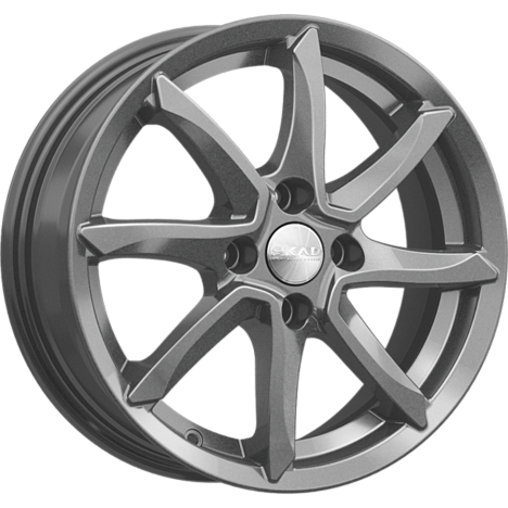 ОСАКА (КЛ317) 6.000xR15 4x100 DIA54.1 ET46 графит ОСАКА (КЛ317) 6.000xR15 4x100 DIA54.1 ET46 графит