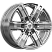 R8 (КС1174) 7.500xR17 6x127 DIA77.9 ET45 дарк платинум