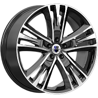 Литые диски Атлас (КС661М) 8.500xR20 5x114.3 DIA67.1 ET45 алмаз черный