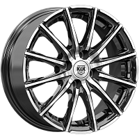 Литые диски Сандал (КС1199) 6.000xR15 4x100 DIA67.1 ET36 алмаз черный для Citroen C1 Литые диски Сандал (КС1199) 6.000xR15 4x100 DIA67.1 ET36 алмаз черный для Citroen C1