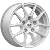 Литые диски Up117 (КС1049) 6.500xR15 5x100 DIA67.1 ET45 Silver Classic для Toyota Prius