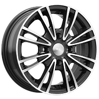 Литые диски ПАНТЕРА (КЛ129) 5.500xR14 4x114.3 DIA66.1 ET39 алмаз