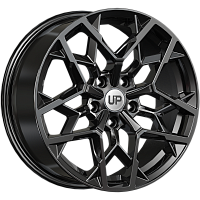 Литые диски Up110 (КС994) 7.500xR17 5x108 DIA60.1 ET47 New Black для XCITE X-Cross 8