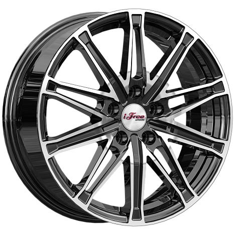 Виар (КС1065) 6.500xR17 5x112 DIA66.6 ET43 Блэк Джек Виар (КС1065) 6.500xR17 5x112 DIA66.6 ET43 Блэк Джек