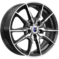 Литые диски Адамар-оригинал (КС886) (КС886) 6.500xR16 5x114.3 DIA66.1 ET40 алмаз черный для Renault Kadjar