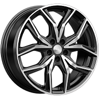 Литые диски АРИКА (КЛ1083) 8.000xR19 5x108 DIA63.35 ET48 Алмаз бархат новый для VOLGA K40