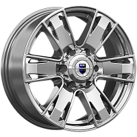 Литые диски Севенна (КС726) 7.000xR17 6x139.7 DIA67.1 ET38 дарк платинум для Mitsubishi L200