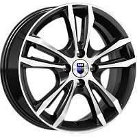 Литые диски Samara-оригинал (КС866) (КС866) 6.000xR16 4x100 DIA54.1 ET49 алмаз черный SK