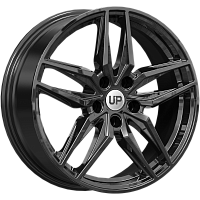 Литые диски Up112 (КС1017) 7.000xR18 5x114.3 DIA66.1 ET35 New Black для Renault Koleos
