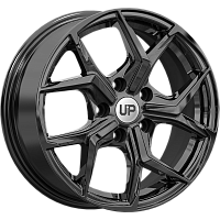 Литые диски Up120 (КС1114) 6.500xR16 5x110 DIA65.1 ET38 New Black для Opel Astra