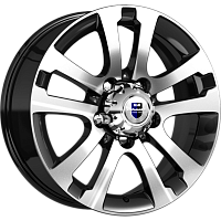 Литые диски Сахара-Patriot (КС1056) 7.000xR18 5x139.7 DIA108.5 ET35 алмаз черный