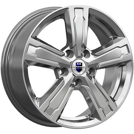 Оклахома (КС998) 6.500xR16 5x100 DIA57.1 ET38 дарк платинум Оклахома (КС998) 6.500xR16 5x100 DIA57.1 ET38 дарк платинум