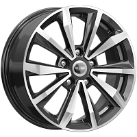 Литые диски КС974 (ZV_16_Qashqai J11) (КС974) 6.500xR16 5x114.3 DIA66.1 ET40 алмаз черный для Nissan Qashqai
