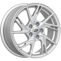 Литые диски Up115 (КС1033) 6.500xR15 5x100 DIA57.1 ET38 Silver Classic