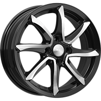 Литые диски ОСАКА (КЛ317) 6.000xR15 4x100 DIA54.1 ET46 алмаз для Hyundai Solaris