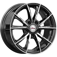 Литые диски Сион (КС1055) 6.500xR15 5x114.3 DIA67.1 ET45 Блэк Джек для Mazda 6