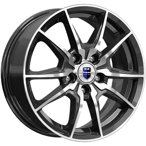 Адамар (КС886) 6.500xR16 5x108 DIA67.1 ET40 алмаз черный Адамар (КС886) 6.500xR16 5x108 DIA67.1 ET40 алмаз черный