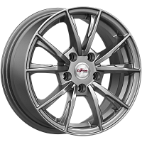 Литые диски Сион (КС1055) 6.500xR15 5x100 DIA57.1 ET38 Хай вэй для Skoda Rapid