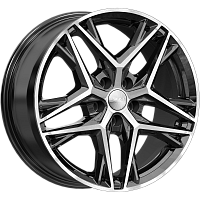 Литые диски Челси (КЛ1100) 8.000xR18 5x112 DIA66.6 ET43 алмаз для Audi A6