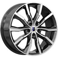 Литые диски Портер (КС906) 7.500xR18 5x110 DIA65.1 ET35 алмаз черный