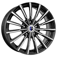 Литые диски Акцент (КС562) 7.000xR17 5x112 DIA66.6 ET45 алмаз черный для KGM Korando