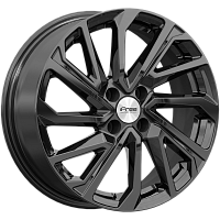 Литые диски Неом (Lada Iskra) (КС1172) 6.500xR16 4x100 DIA60.1 ET45 BK для Renault Logan