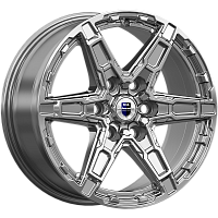 Литые диски Дистрикт (КС1159) 8.000xR18 6x114.3 DIA66.1 ET25 дарк платинум