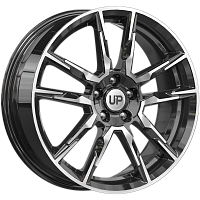 Литые диски Up107 (КС993) 6.500xR17 5x100 DIA57.1 ET40 New Diamond для Volkswagen Polo