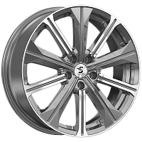 Литые диски КР013 (19_Audi Q5) (КР013) 7.000xR19 5x112 DIA66.6 ET34 Diamond gloss graphite для Audi Q5
