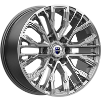 Литые диски Кортес (КС1102) 8.500xR19 6x139.7 DIA106.1 ET30 дарк платинум