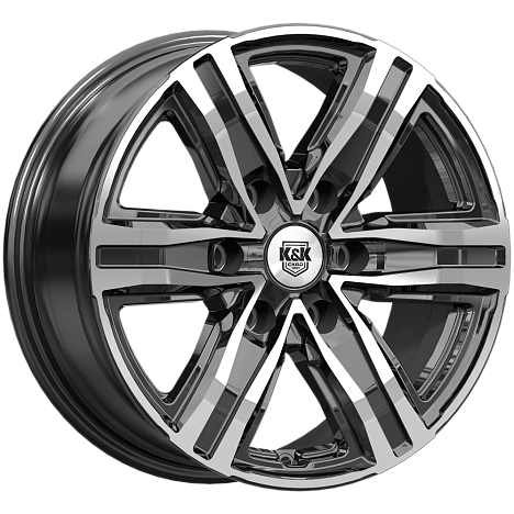 R8 (КС1174) 7.500xR17 6x139.7 DIA100.1 ET42 алмаз черный R8 (КС1174) 7.500xR17 6x139.7 DIA100.1 ET42 алмаз черный