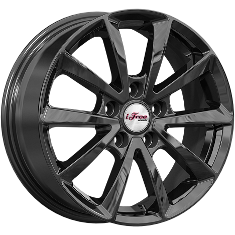 Скайрим (КС907) 6.500xR16 5x114.3 DIA66.1 ET48 BK Скайрим (КС907) 6.500xR16 5x114.3 DIA66.1 ET48 BK