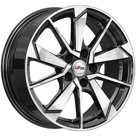 Зиплайн (КС1042) 6.500xR16 5x110 DIA63.35 ET40 Блэк Джек Зиплайн (КС1042) 6.500xR16 5x110 DIA63.35 ET40 Блэк Джек