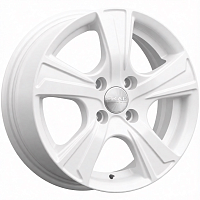 Литые диски КРИТ (КЛ241) 5.500xR14 4x100 DIA67.1 ET38 белый для Chevrolet Nexia