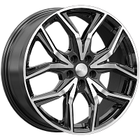 Литые диски АРИКА (КЛ1083) 8.000xR19 5x108 DIA63.35 ET40 алмаз для Geely Atlas