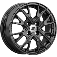 Литые диски Up127 (КС1088) 5.500xR14 4x100 DIA54.1 ET45 New Black для KIA Picanto X-Line