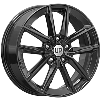 Литые диски Up104 (КС987) 6.500xR17 5x114.3 DIA67.1 ET40 New Black для Honda Cr-Z