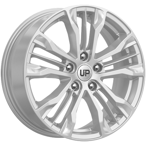 Up106 (КС991) 7.000xR17 5x114.3 DIA67.1 ET48 Silver Classic Up106 (КС991) 7.000xR17 5x114.3 DIA67.1 ET48 Silver Classic