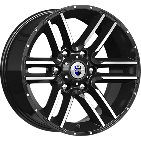 Алгама (КС762) 8.000xR17 6x139.7 DIA106.1 ET-10 алмаз черный Алгама (КС762) 8.000xR17 6x139.7 DIA106.1 ET-10 алмаз черный