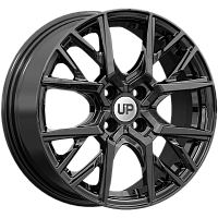 Литые диски Up124 (КС1104) 6.500xR16 4x108 DIA63.35 ET47.5 New Black для Ford Fusion