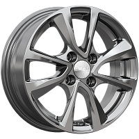 Литые диски НИЦЦА (КЛ287) 5.500xR14 4x100 DIA67.1 ET35 графит