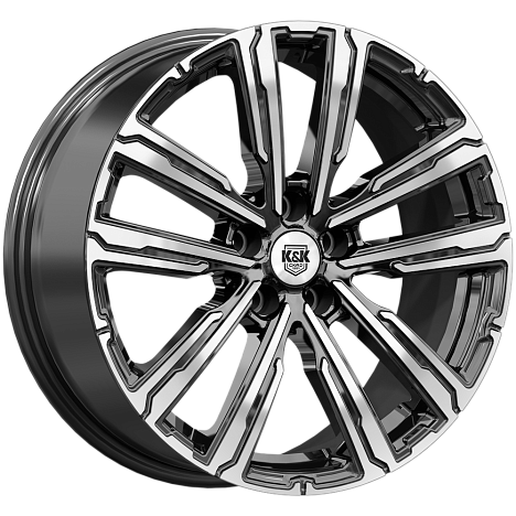 Аламер (КС1216) 7.500xR18 5x114.3 DIA66.1 ET40 алмаз черный Аламер (КС1216) 7.500xR18 5x114.3 DIA66.1 ET40 алмаз черный