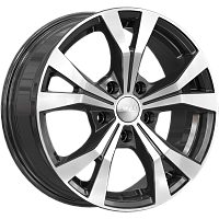 Литые диски НАГАНО (КЛ240М) 6.500xR16 5x114.3 DIA60.1 ET45 алмаз для Toyota Ipsum