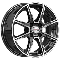Литые диски Майами лайт (КС1029) 5.500xR14 4x100 DIA60.1 ET40 Блэк Джек для KIA Rio